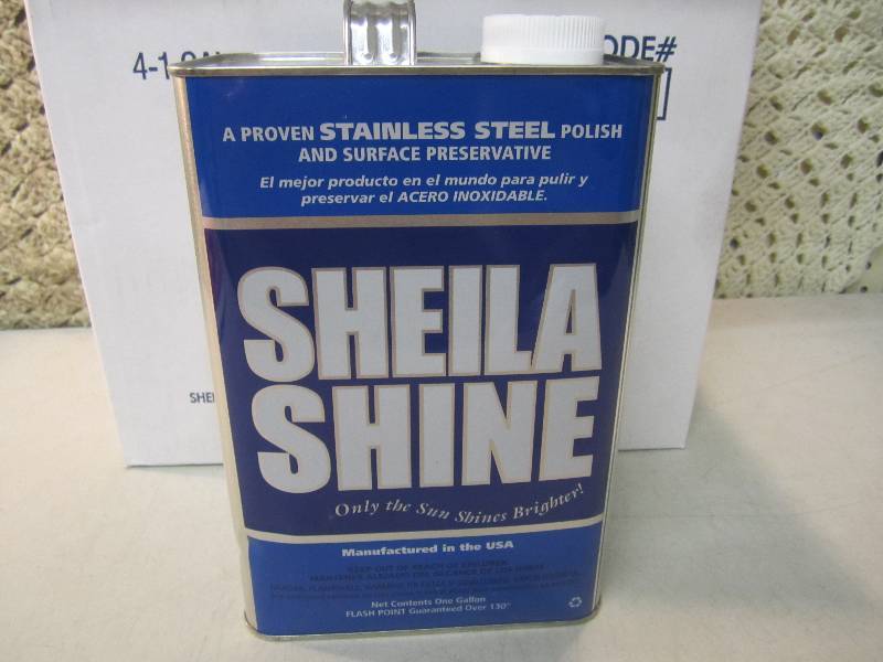 lot 56 image: Case of 4 Sheila Shine Stainless St...