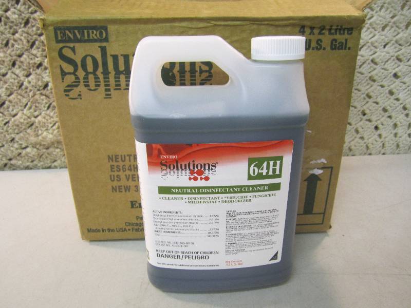 lot 72 image: Case of 4 Enviro Solutions 64H Neut...