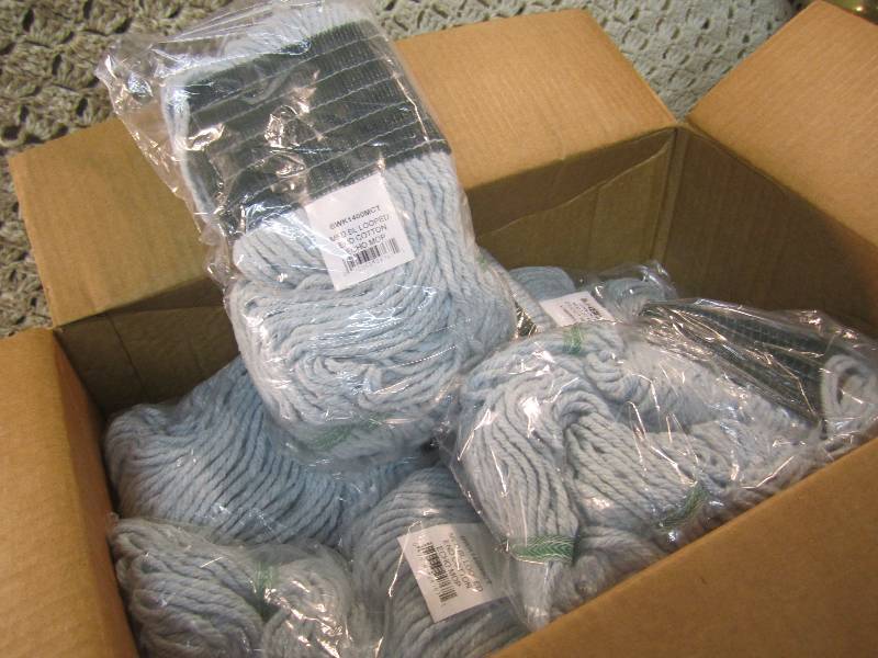 lot 77 image: Case of 12 Medium Looped End Cotton...