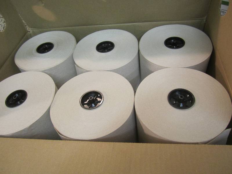 lot 83 image: Case of 6 Rolls of Brown High Capac...