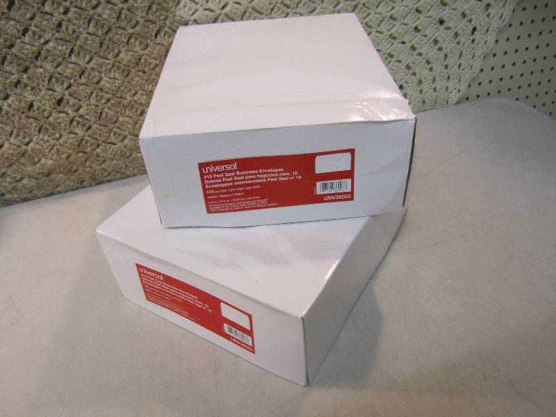 lot 86 image: 1000 #10 Peel & Seal Business Envel...
