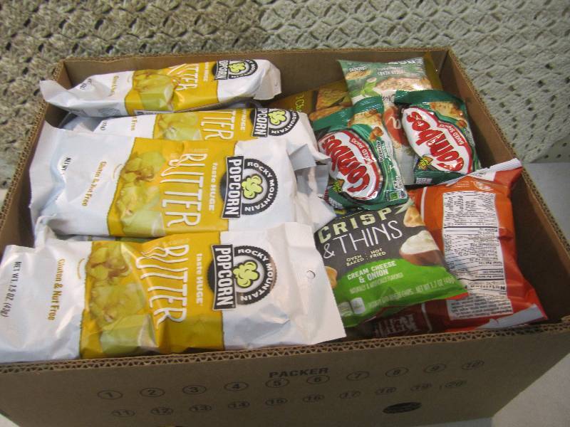 lot 138 image: Large Lot of Misc Chips and Popcorn...