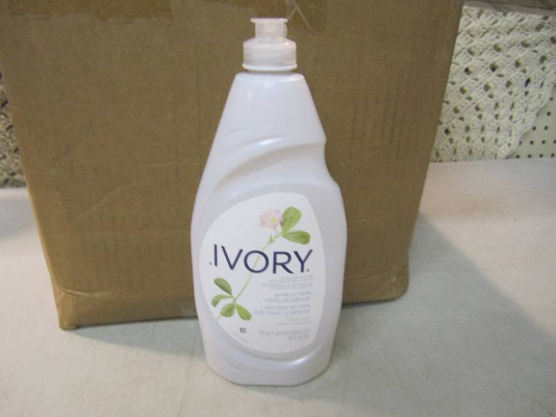 lot 144 image: 9 Bottles of Ivory Dishwashing Liqu...