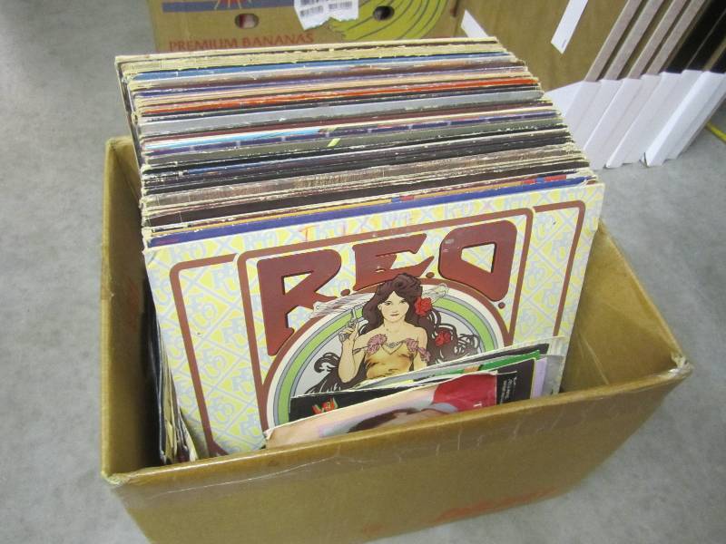lot 191 image: Lot of Vintage Records See photos. ...