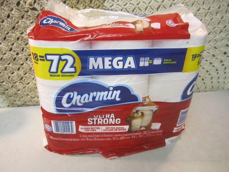 lot 197 image: 18 Roll Pack of Charmin Toilet Tiss...