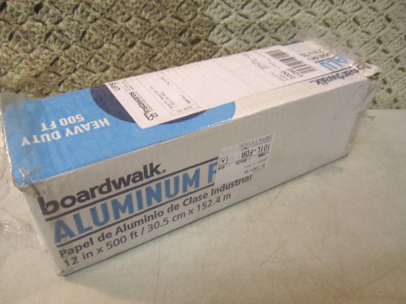 lot 198 image: Roll of Aluminum Foil 12 x 500 fee...