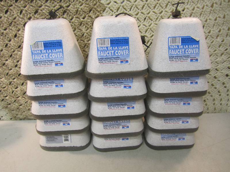 lot 202 image: 15 Outdoor Faucet CoversInsulators...