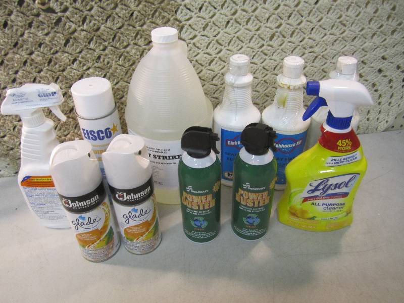 lot 209 image: Mixed Lot of Cleaners Etc.  FDS...