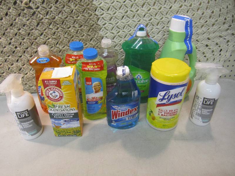 lot 211 image: Mixed Lot of Cleaners Etc.  FDS...