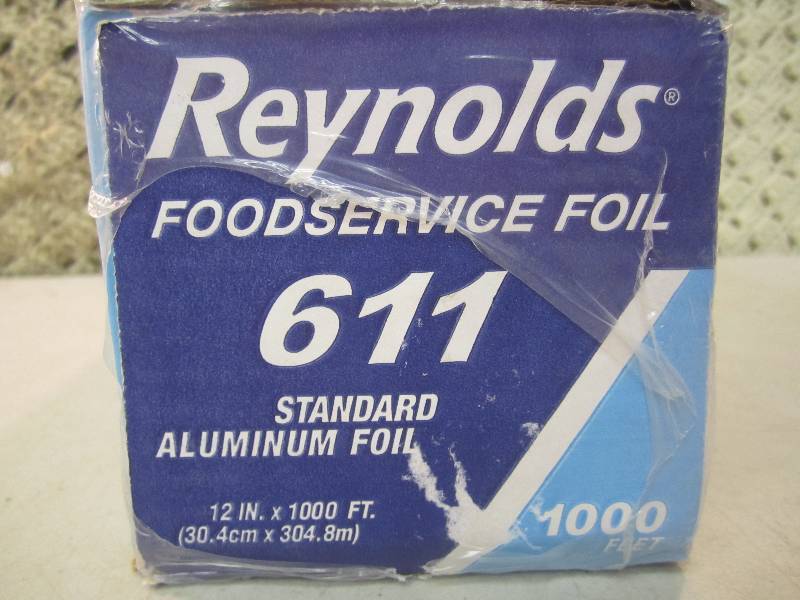 lot 220 image: 12 x 1000 foot Roll of Aluminum Fo...