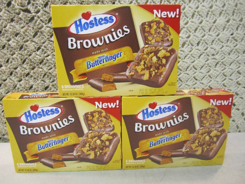 lot 238 image: 3 Boxes of Hostess Butterfinger Bro...