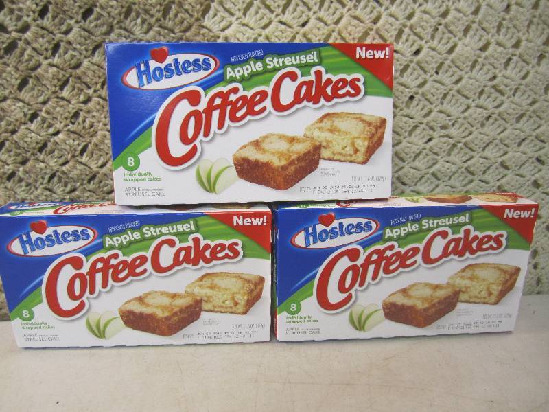 lot 246 image: 3 Boxes of Hostess Apple Streusel C...