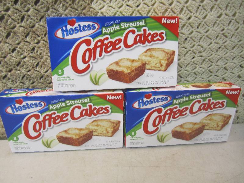 lot 247 image: 3 Boxes of Hostess Apple Streusel C...