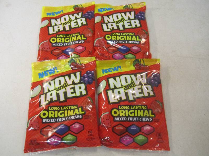 lot 269 image: 4 Bags of Now and Then Mixed Fruit ...