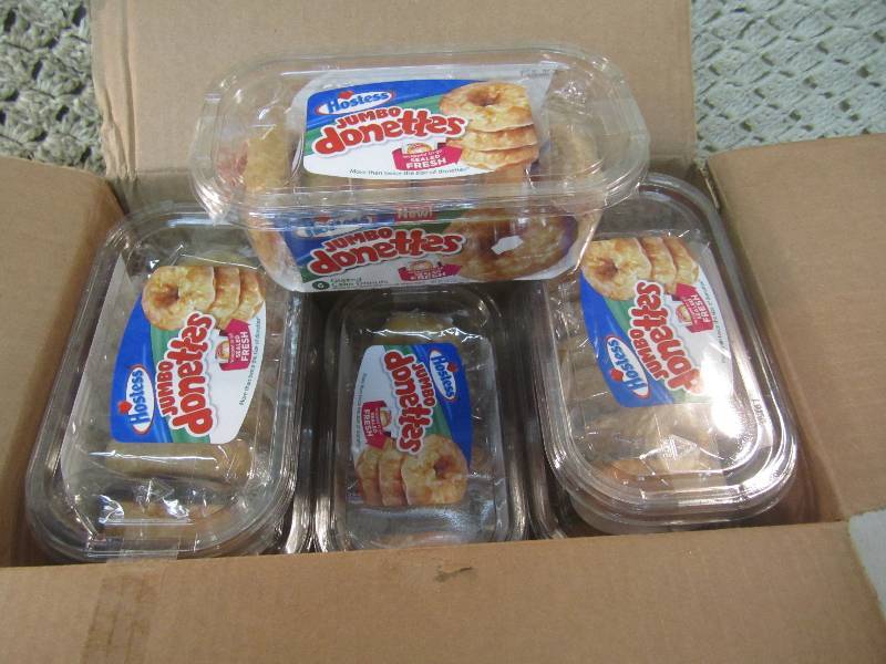 lot 280 image: Case of 6 Containers of Hostess Jum...