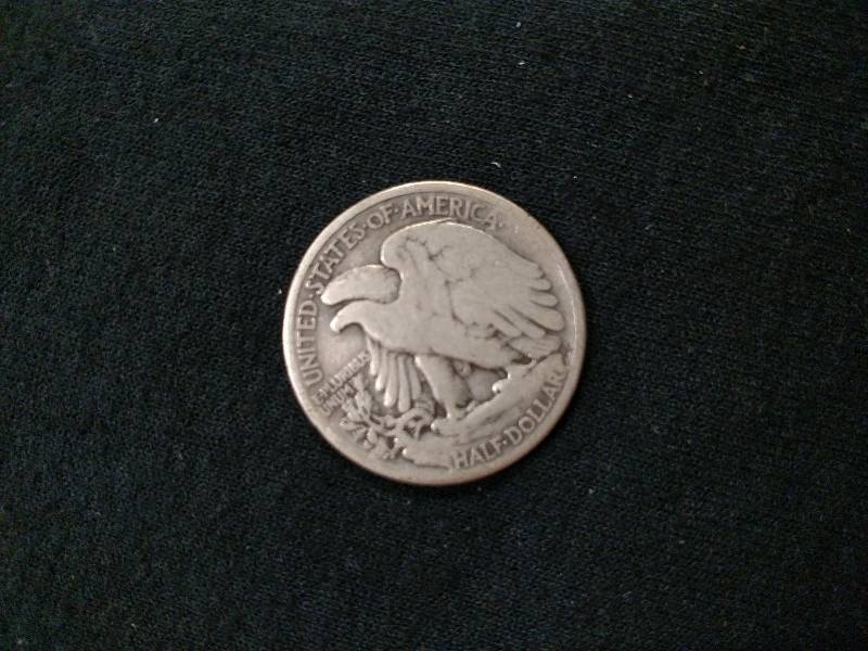 1917 Walking Liberty Silver Half Do...