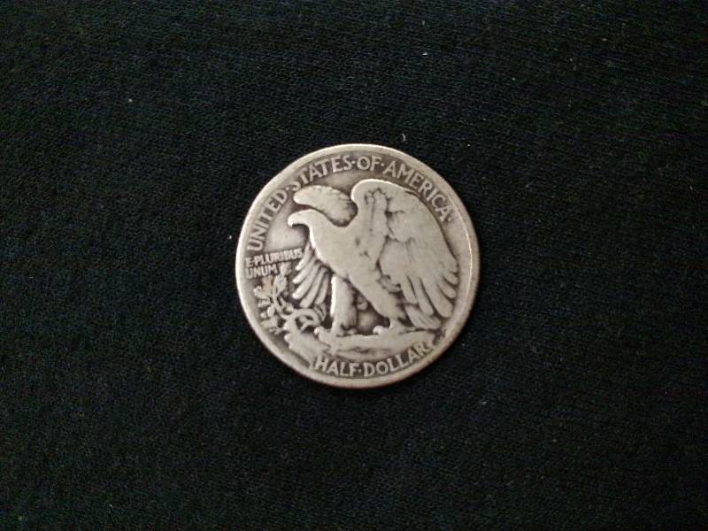 1918 Walking Liberty Silver Half Do...
