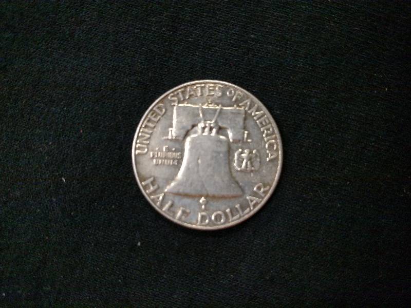 1963 D Franklin Silver Half Dollar...