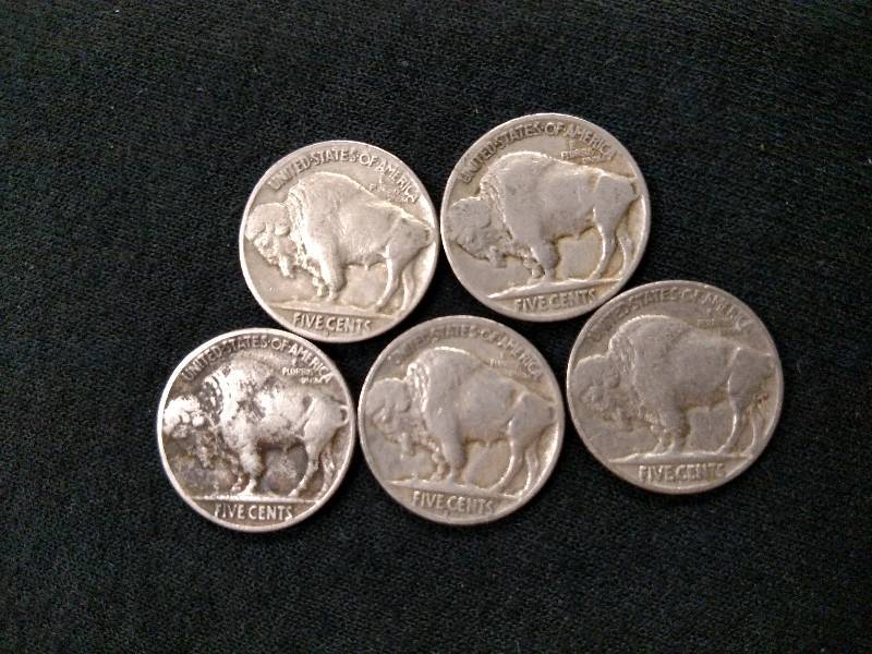 1930, 35, 36, 36, & 37 Buffalo Nick...