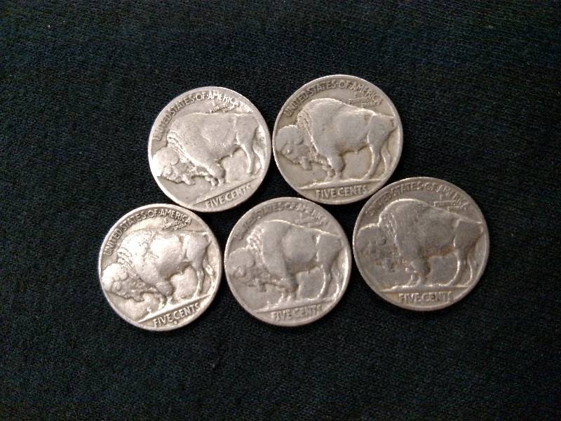 1928, 35, 36, 36, & 37 Buffalo Nick...