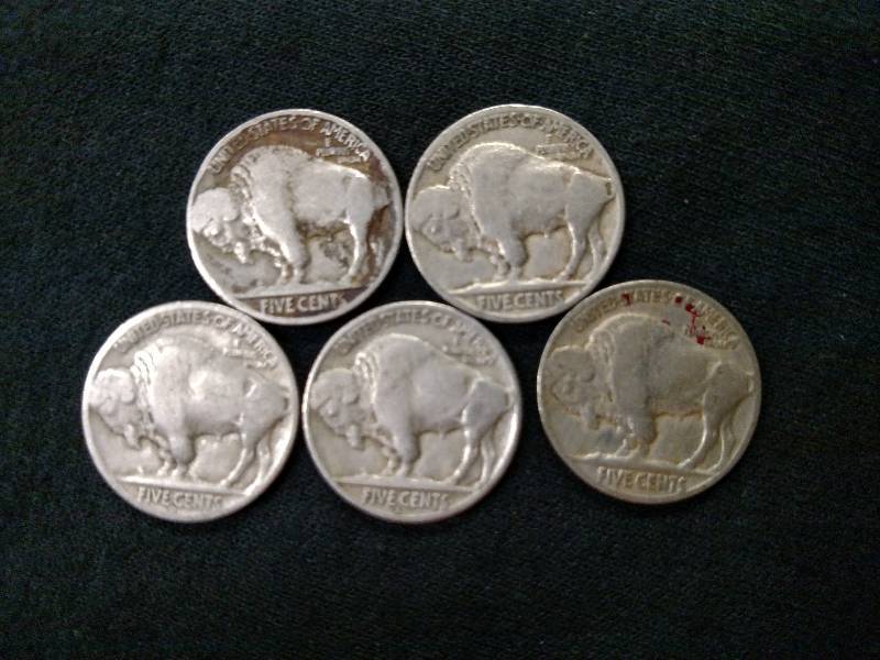 1927, 35, 36, 36, & 37 Buffalo Nick...