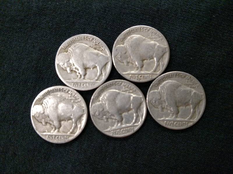 1925, 35, 36, 36, & 37 Buffalo Nick...