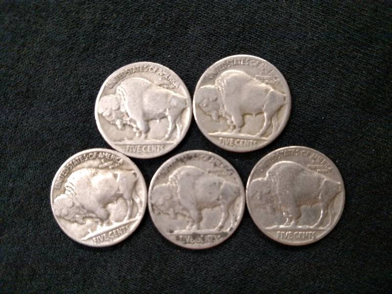 1924, 35, 36, 36, & 37 Buffalo Nick...