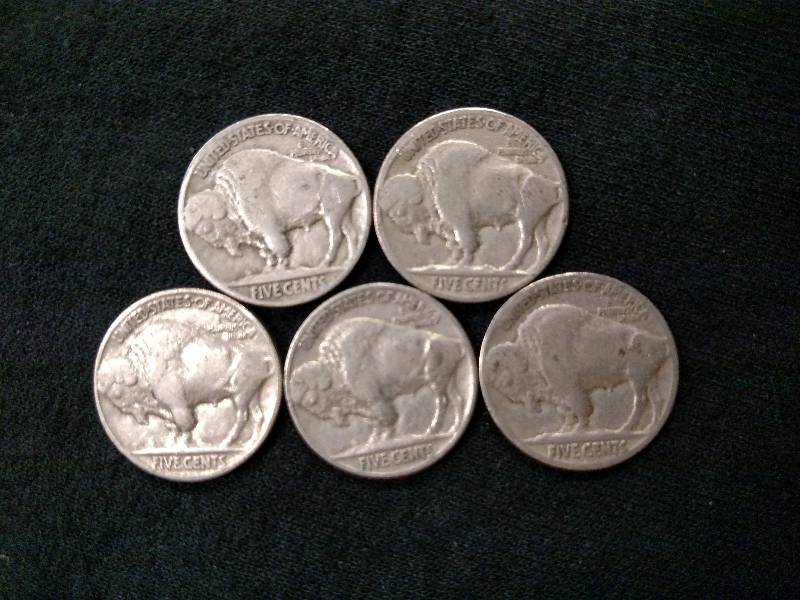 1923, 35, 36, 36, & 37 Buffalo Nick...