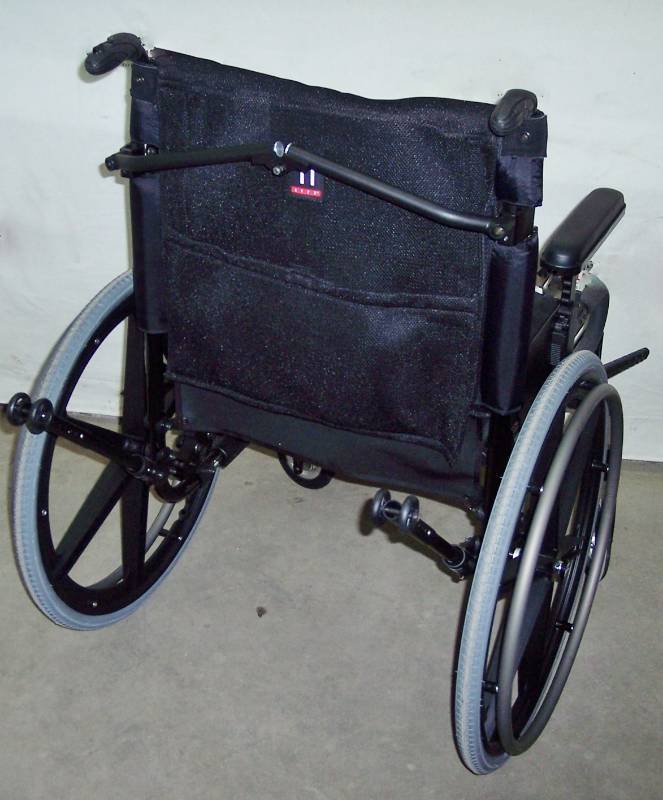 lot 2 image: WOW Retails New $3000 Permobil TiLite Aero X 20 Custom Folding Aluminum Ultralight Wheelchair - Loads Of Extras With This Very Light Weight Chair Though The Leg Rests Were Discarded