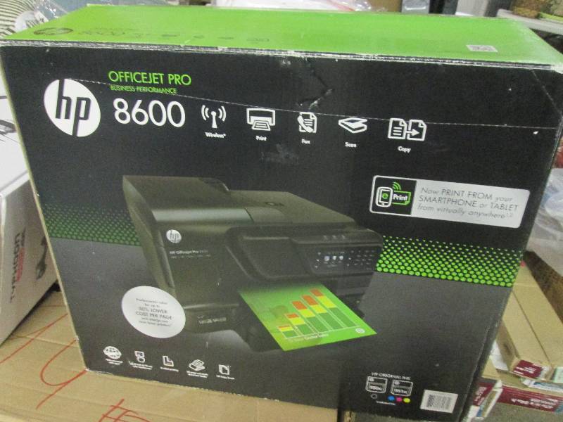 lot 1 image: HP Officejet printer 8600...