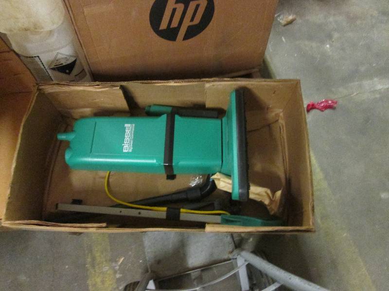 lot 15 image: bissel bisgreen commercial vacuum (...