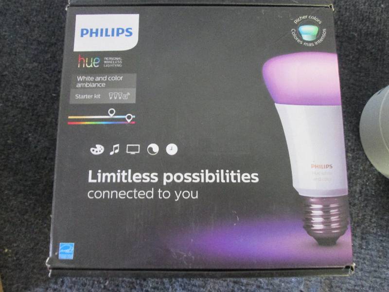 lot 21 image: philips hue light bulb pack powers ...