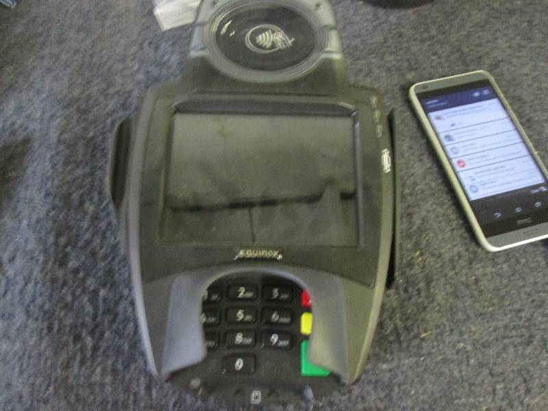 lot 30 image: equinox credit card terminal ...
