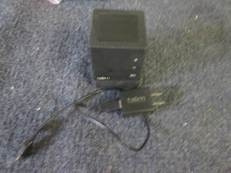 lot 32 image: BEM wireless speaker not keeping ch...