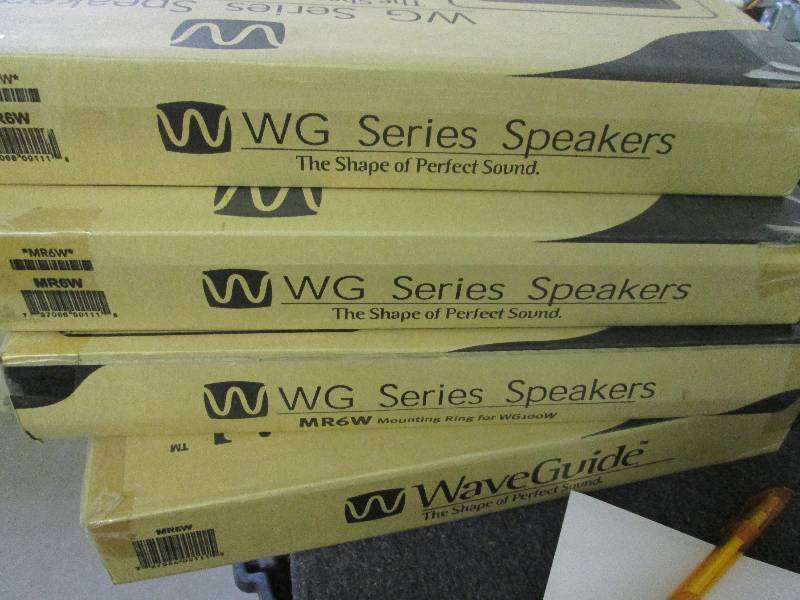 lot 87 image: lot of 4 specker bracket for speake...
