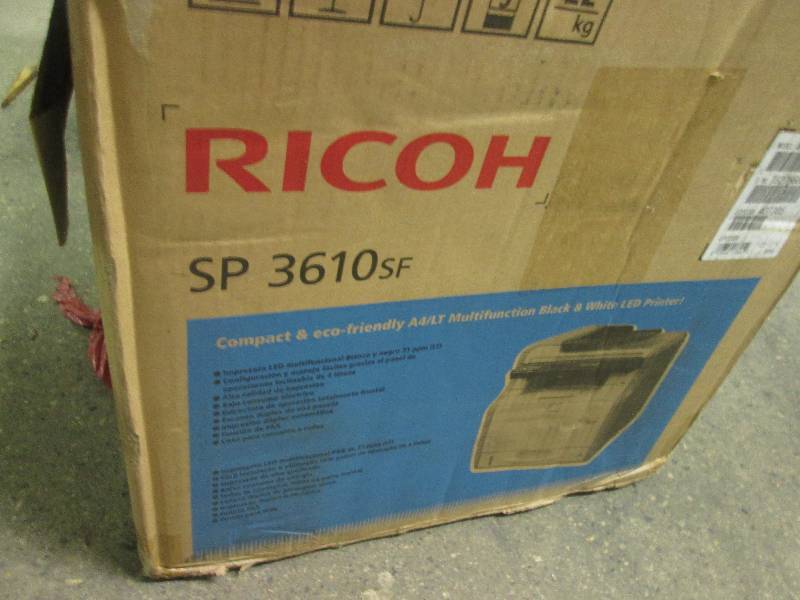 lot 113 image: ricoh 3610 priterscanner...