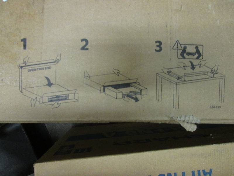 lot 135 image: ergotron computer sitstand table d...
