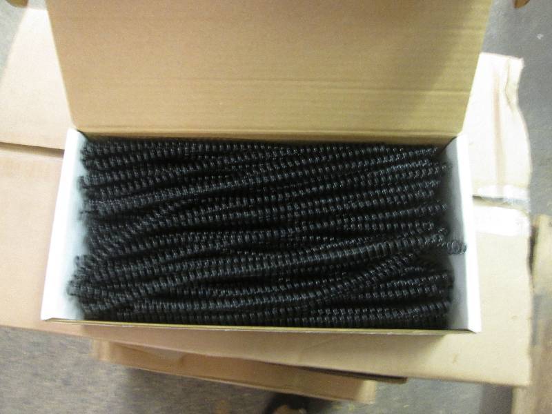 lot 136 image: box full of plastic springs...