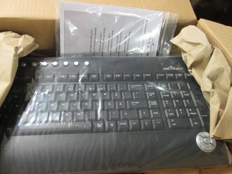 lot 168 image: seal sheild heavy duty keyboard...