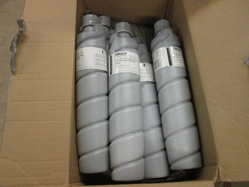 lot 197 image: lot of 6 panasonic toner...