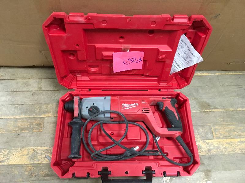 lot 30 image: Milwaukee 1 in. SDS D-Handle Rotary Hammer used in working conditions