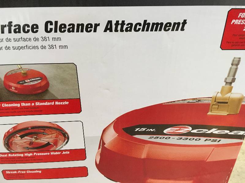lot 37 image: Homelite 15 in. EZ Clean Gas Surface Cleaner