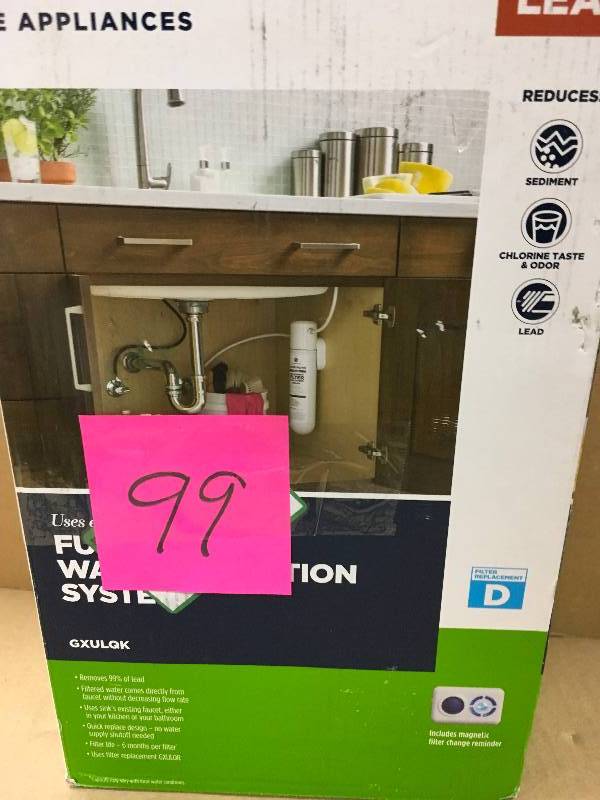 lot 99 image: GE Full Flow Water Filtration System