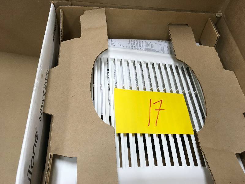 lot 17 image: NuTone InVent Series 80 CFM Ceiling Bathroom Exhaust Fan
