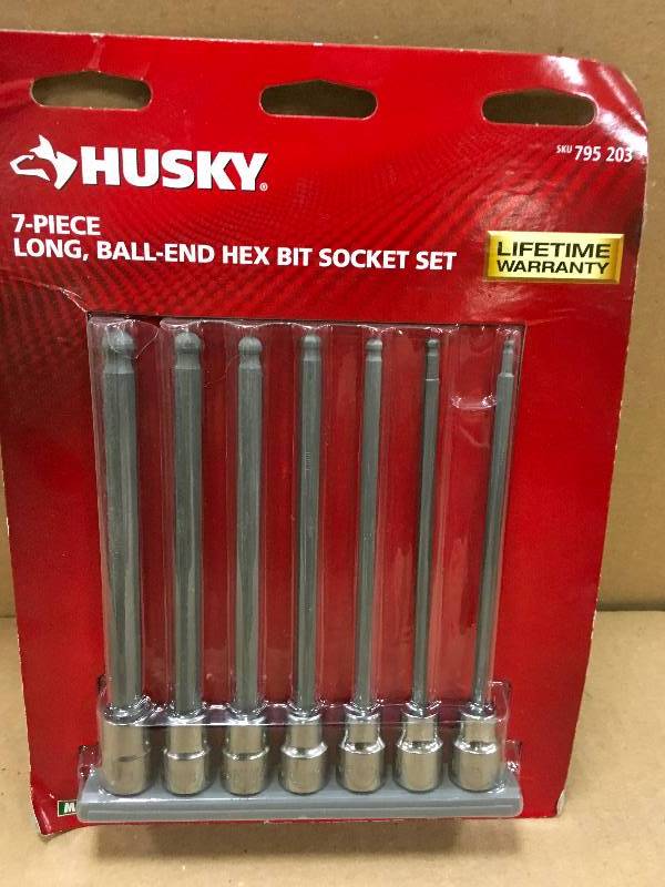 husky hex bit socket set