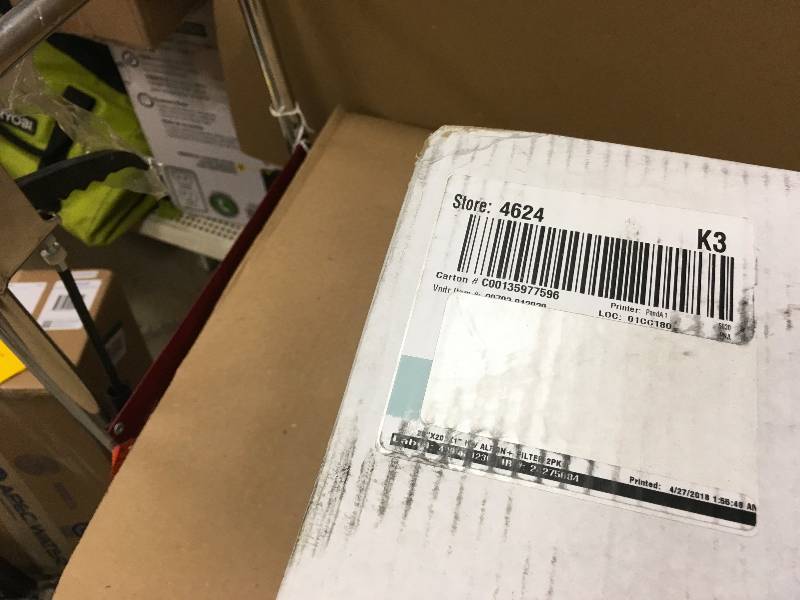 lot 35 image: HONEYWELL 20 in. x 20 in. x 1 in. Allergen Plus Pleated FPR 7 Air Filter (2-Pack) ONE CASE QTY OF 6