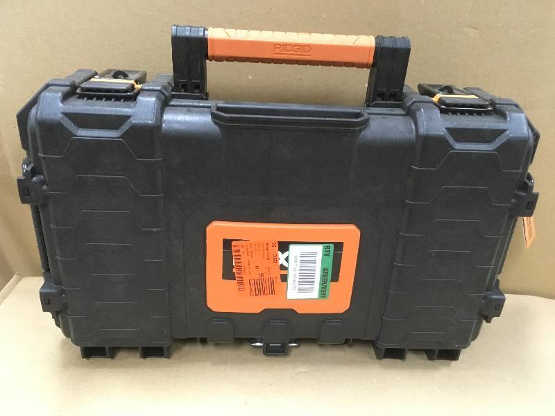 lot 38 image: RIDGID 22 in. Pro Box, Black