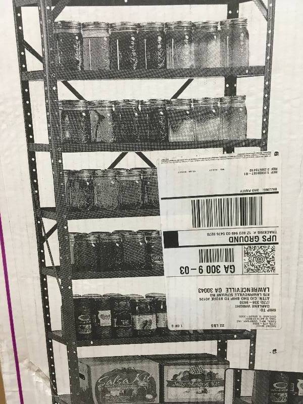 MUSCLE RACK   60 in. H x 30 in. W x 12 in. D Steel Canning Shelving Unit in Gray