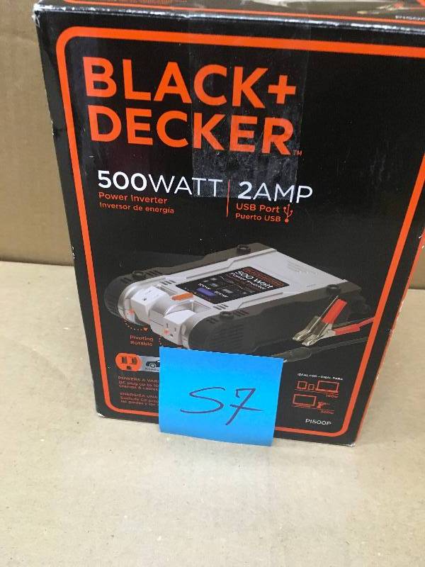 Black & Decker 500-Watt Power Inverter