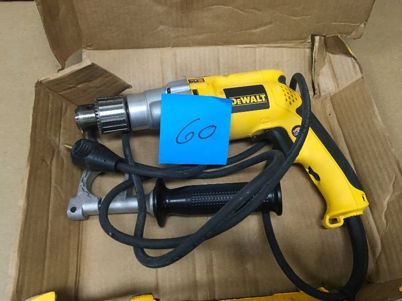 DEWALT  7.8 Amp 12 in. Variable Speed Reversing Drill  USED